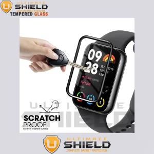 محافظ صفحه نمایش نانو آلتیمیت شیلد مدل Pmma-UL مناسب برای ساعت هوشمند شیائومی Mi Band 8 Pro بسته دو عددی