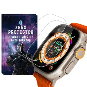 محافظ صفحه نمایش شیشه‌ای زیرو مدل SH-ZR مناسب برای ساعت هوشمند الترا T1000 Ultra 49mm بسته دو عددی