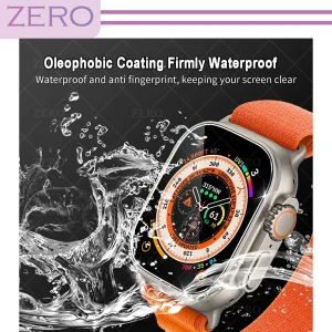 محافظ صفحه نمایش شیشه‌ای زیرو مدل SH-ZR مناسب برای ساعت هوشمند الترا T1000 Ultra 49mm بسته دو عددی