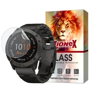 محافظ صفحه نمایش هیدروژل لایونکس مدل MTBWL مناسب برای ساعت هوشمند گارمین FENIX 6X SAPPHIRE