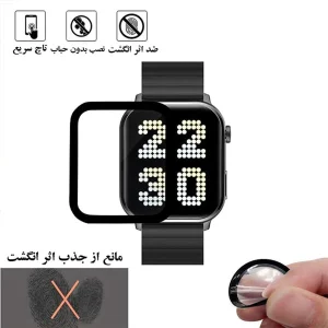 محافظ صفحه نمایش لایونکس مدل PMMAWL مناسب برای ساعت هوشمند آیمیلب W02