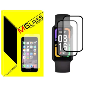 محافظ صفحه نمایش نانو ام گلس مدل NMG مناسب برای ساعت هوشمند شیائومی Redmi Smart Band Pro بسته دو عددی