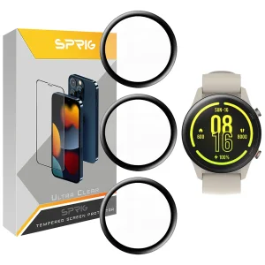 محافظ صفحه نمایش نانو اسپریگ مدل SPG مناسب برای ساعت هوشمند شیائومی Mi Watch Color Sport بسته سه عددی