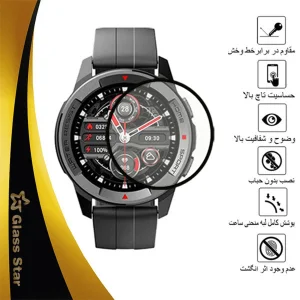 محافظ صفحه نمایش گلس استار مدل PMGA مناسب برای ساعت  هوشمند شیائومی Mibro X1