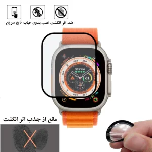 محافظ صفحه نمایش نانو گلس استار مدل PMMAWATCH مناسب برای اپل واچ Ultra