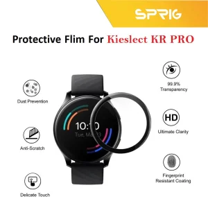 محافظ صفحه نمایش نانو اسپریگ مدل SPG مناسب برای ساعت هوشمند شیائومی Kieslect Kr Pro بسته دو عددی