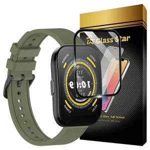 محافظ صفحه نمایش گلس استار مدل GWPM مناسب برای ساعت هوشمند امیزفیت Bip5