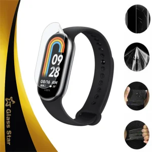 محافظ صفحه نمایش نانو گلس استار مدل MTBWS مناسب برای ساعت هوشمند شیائومی Mi Band 8