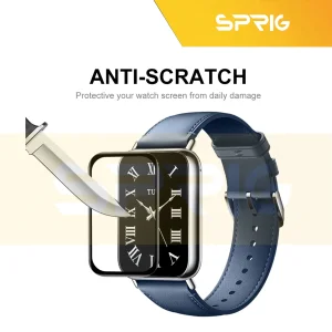 محافظ صفحه نمایش نانو اسپریگ مدل Pmma-SPG مناسب برای ساعت هوشمند شیائومی Mi Band 8 Pro بسته دو عددی