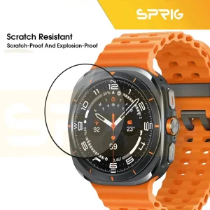 محافظ صفحه نمایش اسپریگ مدل Pmma-SPG مناسب برای ساعت هوشمند سامسونگ Galaxy Watch 7 Ultra 47mm