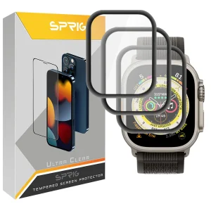 محافظ صفحه نمایش نانو اسپریگ مدل SPG مناسب برای ساعت هوشمند BML Ultra Max بسته سه عددی
