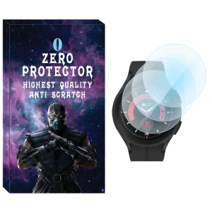 محافظ صفحه نمایش نانو زیرو مدل NZO مناسب برای ساعت هوشمند سامسونگ Galaxy Watch 5 Pro بسته سه عددی