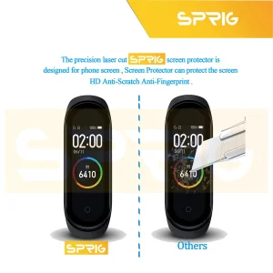 محافظ صفحه نمایش نانو اسپریگ مدل SPG مناسب برای ساعت هوشمند شیائومی Mi Band 8