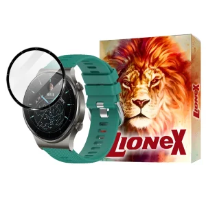 محافظ صفحه نمایش لایونکس مدل PMMAWL مناسب برای ساعت هوشمند هوآوی Watch GT2 Pro