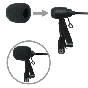 میکروفن یقه‌ای کامیکا مدل CVM-D02 با درگاه اتصال جک 3.5 میلی‌متری