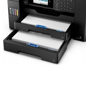 پرینتر جوهر افشان چندکاره رنگی اپسون مدل EcoTank L15150 با اتصال باسیم و بی‌سیم سایز چاپ A3+ با قابلیت چاپ دو رو