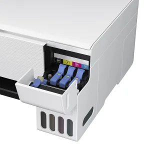 پرینتر چندکاره جوهرافشان اپسون مدل EcoTank L3256 با مخزن جوهر قابل‌شارژ، قابلیت پرینت، اسکن و کپی، اتصال Wi-Fi و USB، چاپ بدون حاشیه و رزولوشن چاپ 5760x1440 dpi