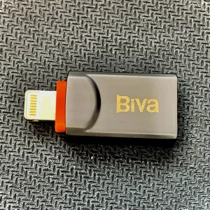 مبدل USB-A به لایتنینگ بیوا مدل OTG USB 3.0