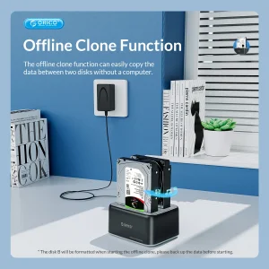 باکس هارد اکسترنال 2.5 اینچی usb-C اوریکو مدل 6829C3-C