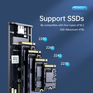قاب اس اس دی اکسترنال NVMe M.2 اوریکو مدل AM2C3-G2