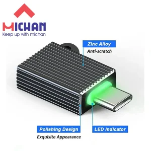 مبدل USB-C OTG به USB 3.0 میچان مدل G10