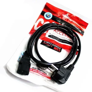 کابل برق سه پین منبع تغذیه کامپیوتر ایکس پی-پروداکت مدل Power Cable طول 3 متر