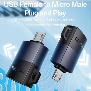 مبدل MicroUSB به USB یسیدو مدل GS33