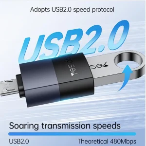 مبدل MicroUSB به USB یسیدو مدل GS33