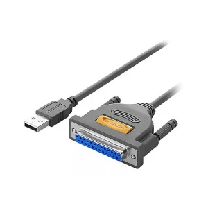 کابل تبدیل USB به DB25 parallel یوگرین مدل US167 طول 2 متر