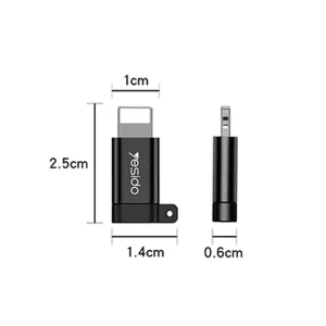 مبدل microUSB به لایتنینگ یسیدو مدلGS05