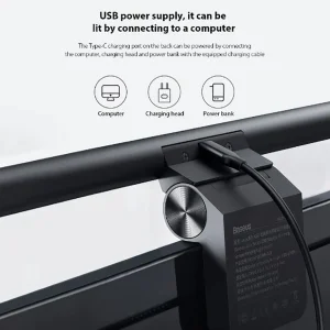 چراغ LED بالای مانیتور باسئوس مدل DGIWK-B01