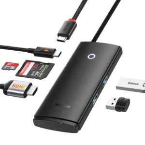 هاب 6 پورت USB-C بیسوس مدل WKQX050101