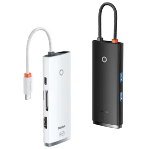 هاب 6 پورت USB-C بیسوس مدل WKQX050101