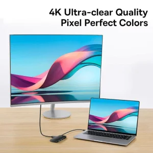هاب 6 پورت USB-C بیسوس مدل WKQX050101