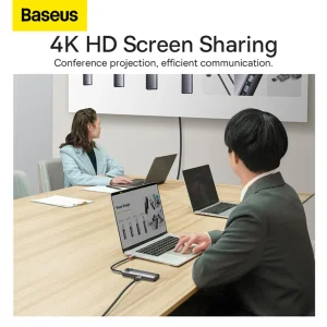 هاب 6 پورت USB-C بیسوس مدل WKQX050101
