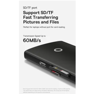 هاب 6 پورت USB-C بیسوس مدل WKQX050101