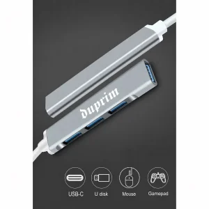 هاب 4 پورت USB 3.0 دوپریم مدل X4 2in1