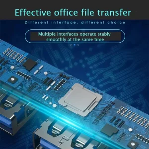 هاب 4 پورت USB 3.0 دوپریم مدل X4 2in1