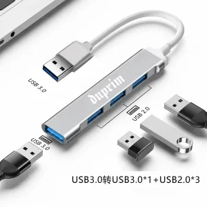 هاب 4 پورت USB 3.0 دوپریم مدل X4