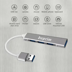 هاب 4 پورت USB 3.0 دوپریم مدل X4
