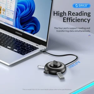 هاب 4 پورت USB-C اوریکو مدل YX1-C2-03