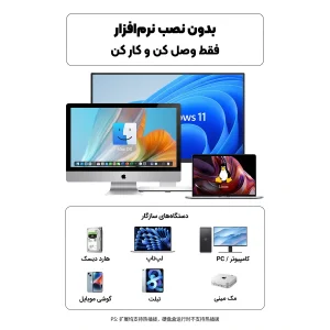 هاب  7 پورت ایسر مدل HY41-T8