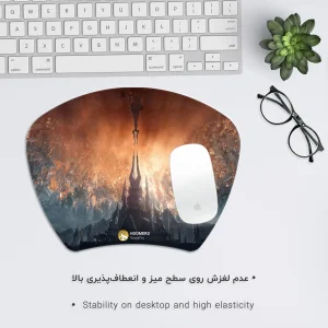 ماوس پد هومرو مدل MC529 طرح بازی وارکرفت