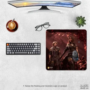 ماوس پد هومرو مدل NX708 طرح بازی Expedition 33 سایز 40x40 سانتی‌متر