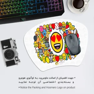 ماوس پد هومرو مدل MC121 طرح استیکر