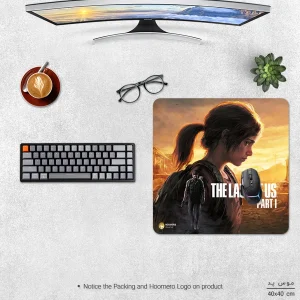 ماوس پد هومرو مدل NX255 طرح بازی آخرین بازمانده The Last of us سایز 40x40 سانتی‌متر