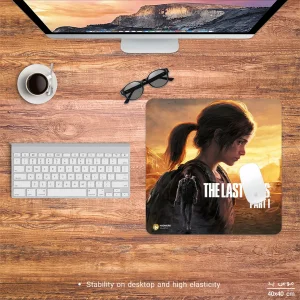 ماوس پد هومرو مدل NX255 طرح بازی آخرین بازمانده The Last of us سایز 40x40 سانتی‌متر