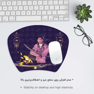 ماوس پد هومرو مدل MC690 طرح دریم کچر