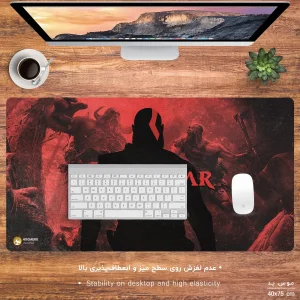ماوس پد مخصوص بازی هومرو مدل MX175 طرح بازی خدای جنگ God of War