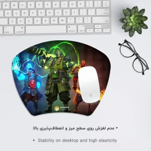 ماوس پد هومرو مدل MC373 طرح بازی دوتا دو Dota